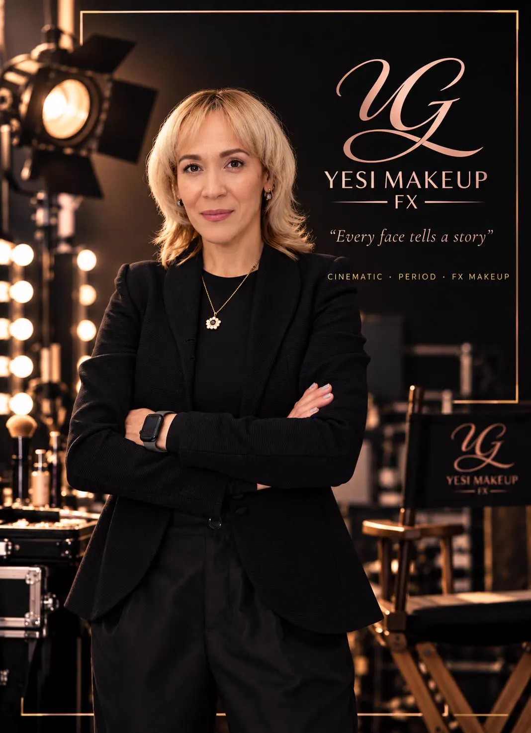 Yesi Makeup FX portrait
